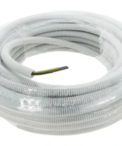 PROFILE Flexibele Voorbedrade Buis 16 Mm 5/8" Grijs 25 Meter (3x2,5+1x1,5 Mm²)