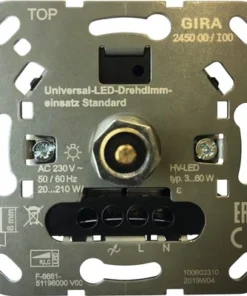 GIRA S3000 Universele LED Draaidimmer Inbouw 3-60 W
