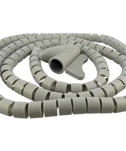 SCHWAIGER Kabelspiraal Ø 28 Mm Grijs, 150 Cm