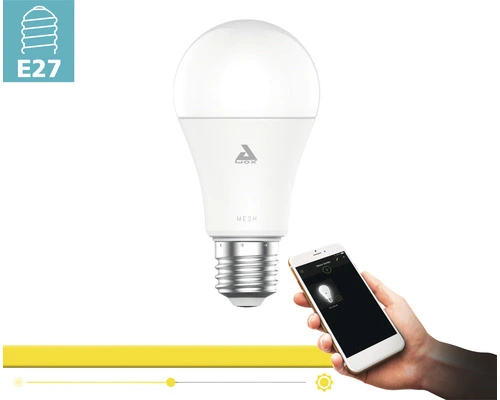 EGLO CROSSLINK-C LED Lamp E27/9W A60 Warmwit Mat - Afbeelding 3