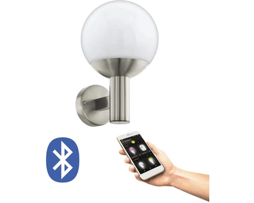 EGLO CROSSLINK-C LED Buitenlamp Nisia-C RVS - Afbeelding 2