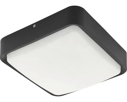 EGLO CROSSLINK-C LED Plafonniere Piove-C 25x25 Cm Zwart
