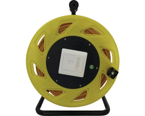 BLEIL Netwerkkabel Op Haspel S/FTP CAT6a Oranje 90 M