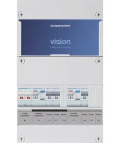 HAGER Groepenkast Vision VKG21B (3 Groepen, 1 Fase)