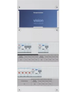 HAGER Groepenkast Vision VKG211L (4 Groepen, 3 Fasen)