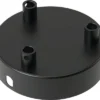 CALEX Plafondplaat Ø100 Mm 3-gats Zwart