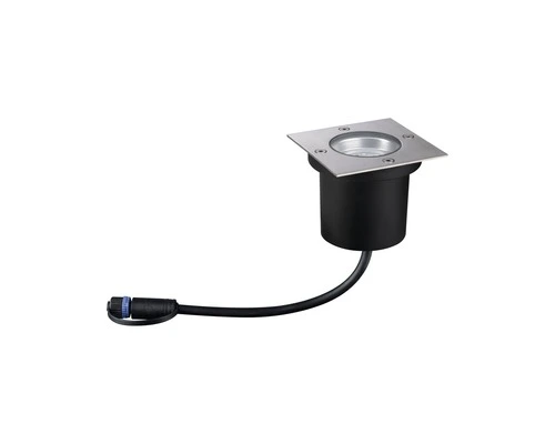 PAULMANN Plug & Shine Grondinbouwspot Vierkant IP65 24V Zilver - Afbeelding 5