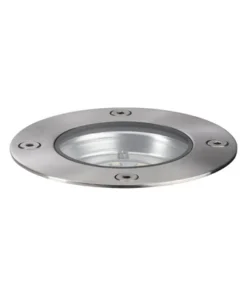 PAULMANN Plug & Shine Grondinbouwspot Rond IP65 24V Zilver