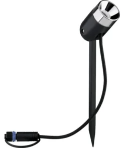 PAULMANN Plug & Shine Grondspot Pike IP65 24V Antraciet
