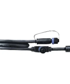 PAULMANN Plug & Shine Aansluitkabel Met 2 Uitgangen IP68 Zwart 1 Meter