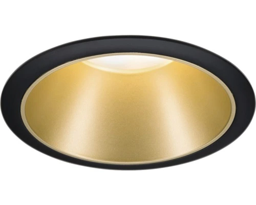 PAULMANN LED Inbouwspot Cole Ø 88 Mm Zwart/goud Mat