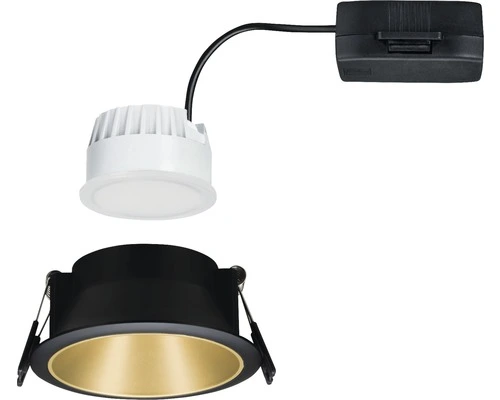 PAULMANN LED Inbouwspot Cole Ø 88 Mm Zwart/goud Mat - Afbeelding 5