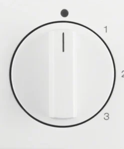 BERKER S1 Centraalplaat Voor 3-standenschakelaar Polarwit Glans