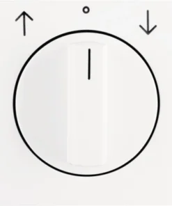 BERKER S1 Centraalplaat Voor Jaloezieschakelaar Polarwit Glans