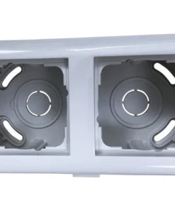 GIRA Standaard 55 Opbouwraam 2-voudig Zuiverwit Glans