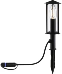 PAULMANN Plug & Shine LED Sokkellamp Classic Mini 22 Cm Antraciet 24V
