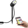 PAULMANN Plug & Shine ZigBee Grondspot Pike RGBW Antraciet
