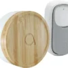 AVIDSEN Draadloze Plug-in Deurbelset 102498 Bamboe