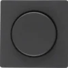 BERKER Q1 Afdekplaat Met Dimmerknop Antraciet