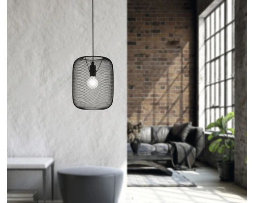 EGLO Hanglamp Wrington Ø 30 Cm Zwart