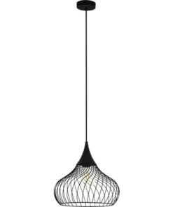 EGLO Hanglamp Staverton Zwart
