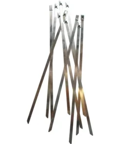 Kabelbinder 300x7,9 Mm RVS, 10 Stuks