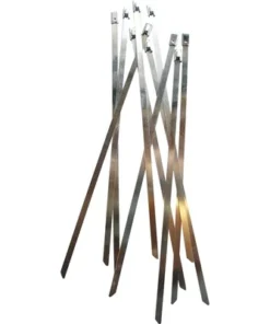 Kabelbinder 200x4,4 Mm RVS, 10 Stuks