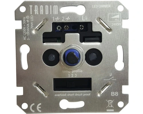 TRADIM Inbouw LED Dimmer 2485H 3-100 W (R,C)