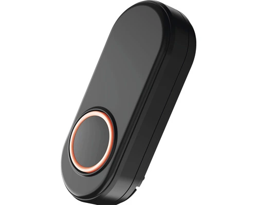 KLIKAANKLIKUIT® Draadloze Drukknop Voor Deurbellen ACDB-8000A Zwart - Afbeelding 2