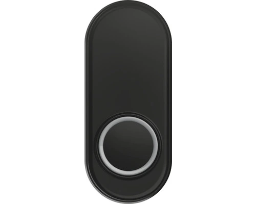KLIKAANKLIKUIT® Draadloze Drukknop Voor Deurbellen ACDB-8000A Zwart