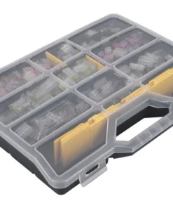 Q-LINK Lasklemmen Steekklem Assortimentsdoos, 450-delig