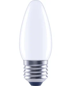 FLAIR LED Lamp E27/6W C35 Warmwit Mat