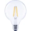 FLAIR LED Lamp E27/6,5W G95 Warmwit Helder