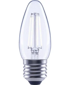 FLAIR LED Lamp E27/2W C35 Neutraalwit Helder
