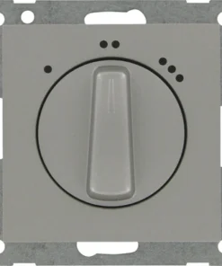 KOPP Athenis Inbouw Basiselement 3-standenschakelaar Staal