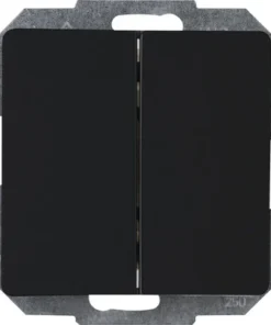 KOPP Paris Inbouw Basiselement Serieschakelaar Mat Zwart