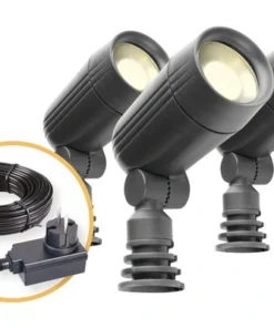 Season Lights SEASONLIGHTS LED Grondspot Palermo Zwart, 3 Stuks