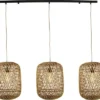CHERICONI Hanglamp Diagonaal 3-lichts Ø 32 Cm Rotan