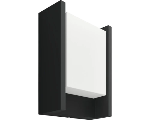 PHILIPS Hue White LED Buitenlamp Fuzo Zwart - Afbeelding 4