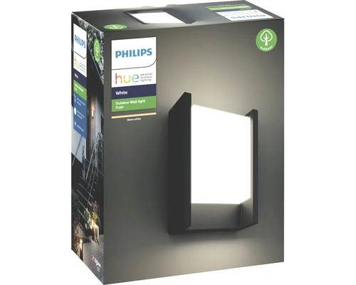 PHILIPS Hue White LED Buitenlamp Fuzo Zwart - Afbeelding 6