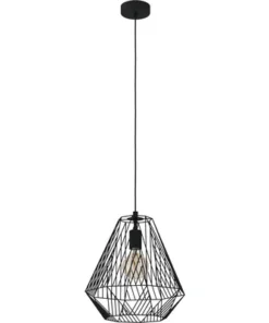 EGLO Hanglamp Stype 1-lichts Zwart