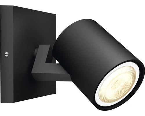 PHILIPS Hue White Ambiance LED Opbouwspot Runner 1-lichts Zwart