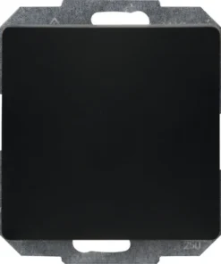 KOPP Paris Inbouw Basiselement Kruisschakelaar Mat Zwart