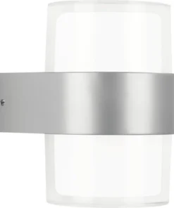 TELEFUNKEN LED Buitenwandlamp Cludu Zilver