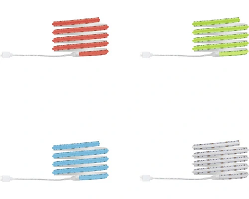 PAULMANN SimpLED LED-stripset Full-Line COB RGB 150 Cm Wit Gecoat - Afbeelding 4