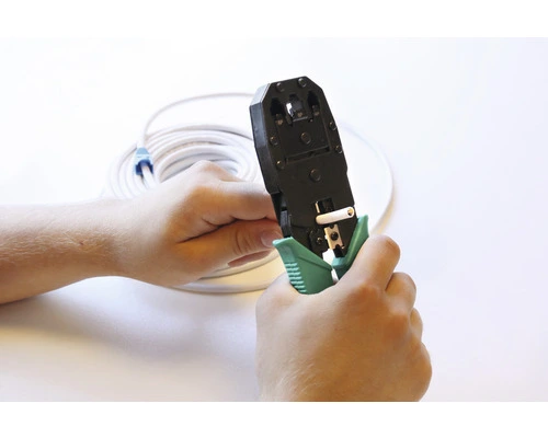 Q-LINK Montagetang RJ9-RJ11-RJ45 Zwart/groen - Afbeelding 4