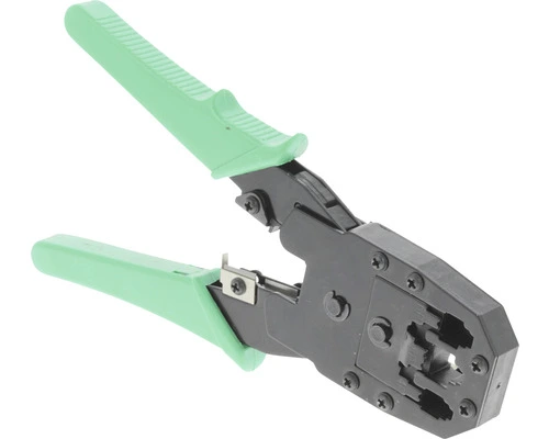 Q-LINK Montagetang RJ9-RJ11-RJ45 Zwart/groen