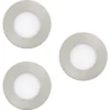 EGLO CROSSLINK.Z LED Inbouwspot Set Ø 86 Mm CCT Nikkel Mat, 3 Stuks