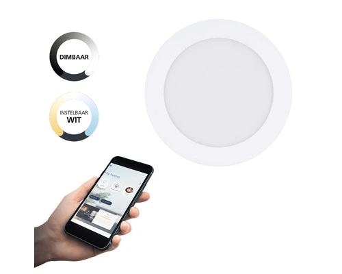 EGLO CROSSLINK.Z LED Inbouwspot Ø 166 Mm CCT Wit - Afbeelding 2