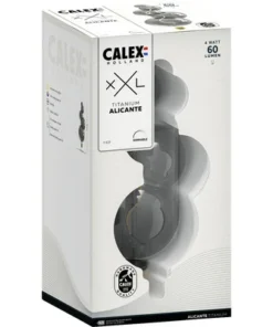 CALEX LED Filament Lamp XXL Alicante E27/4W Titanium